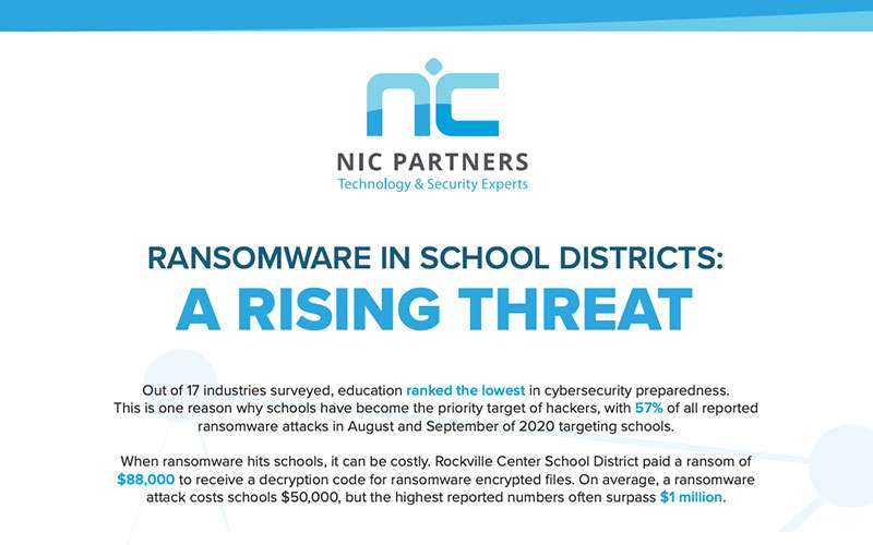 Ransomware in School Districts: A Rising Threat